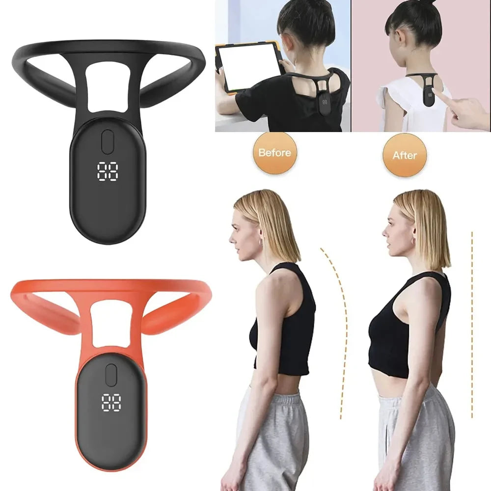 Smart Vibration Posture Corrector – Back & Neck Posture Trainer for Adults & Kids