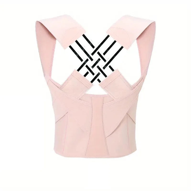 Adjustable Back Posture Corrector – Hunchback & Shoulder Support for Adults