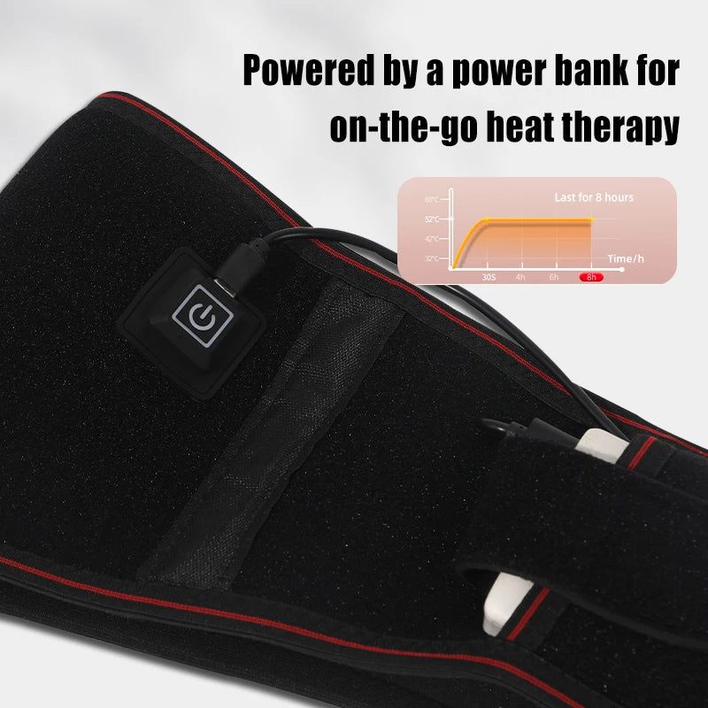Heating Back Belt – Lumbar Support &amp; Waist Pain Relief Heating Pad