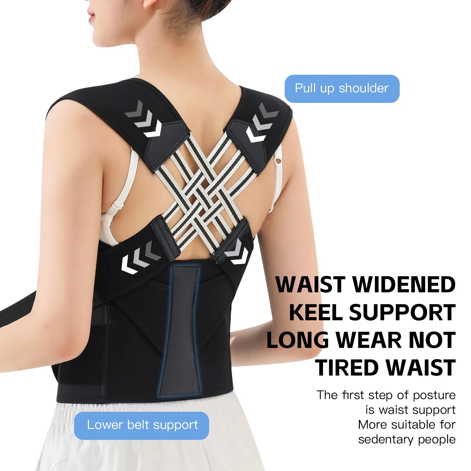 Back Support Brace – Bone Care & Posture Support for Daily Use