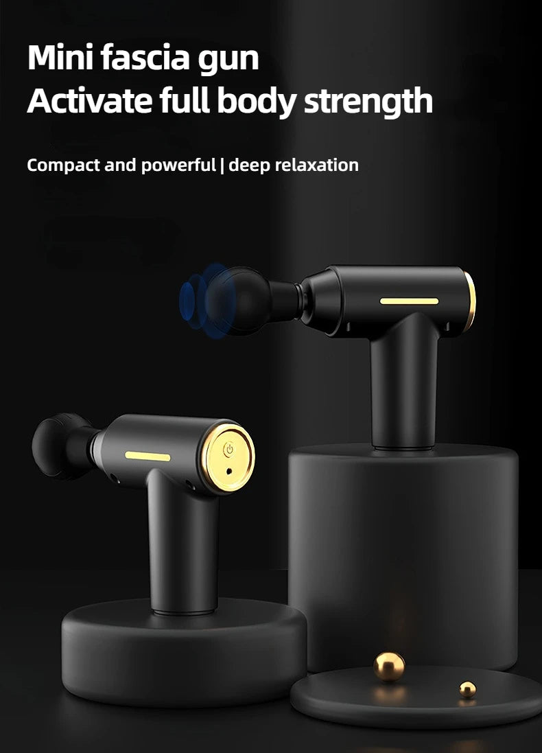 Mini Massage Gun – Portable Deep Muscle Relief for Neck, Back & Body