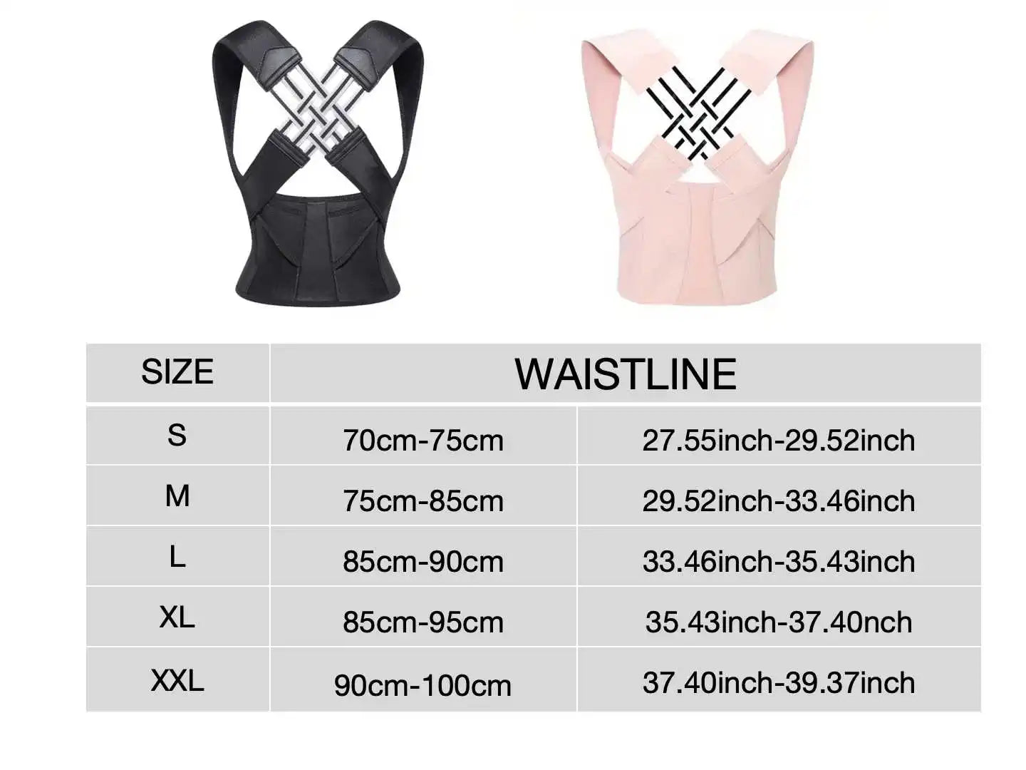 Adjustable Back Posture Corrector – Hunchback & Shoulder Support for Adults