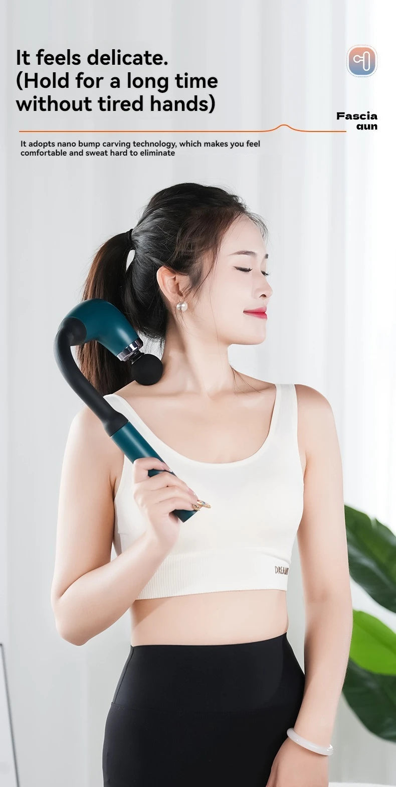 PAQIN GB-868 Massage Gun – Portable Deep Muscle Relief &amp; Full-Body Massager