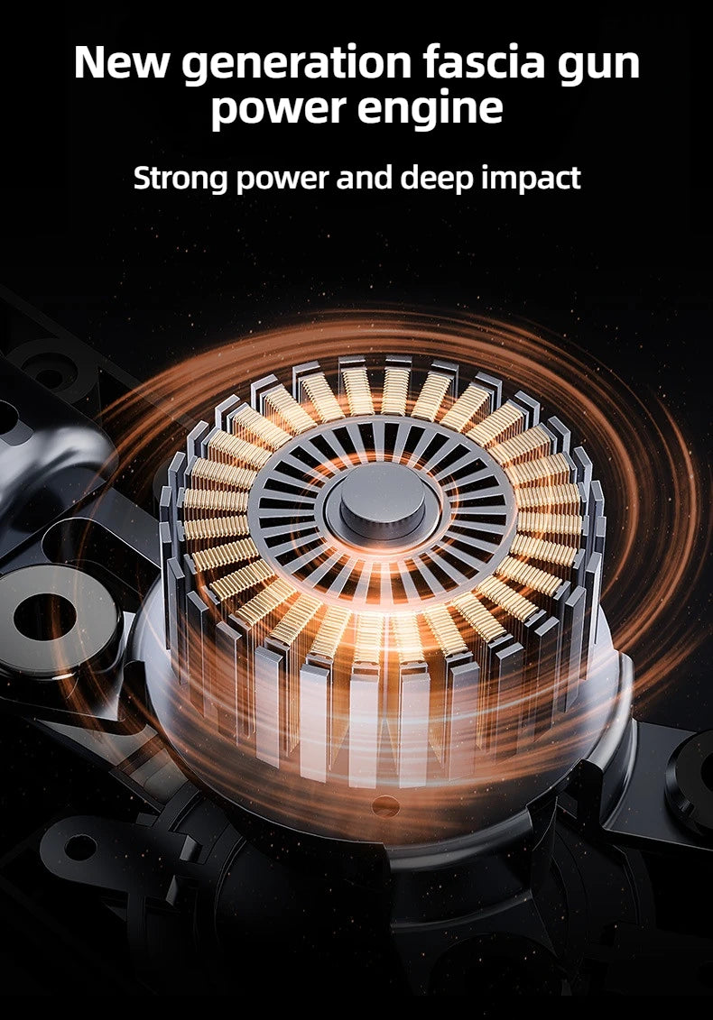 Mini Massage Gun – Portable Deep Muscle Relief for Neck, Back & Body