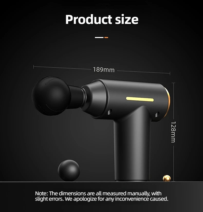 Mini Massage Gun – Portable Deep Muscle Relief for Neck, Back & Body