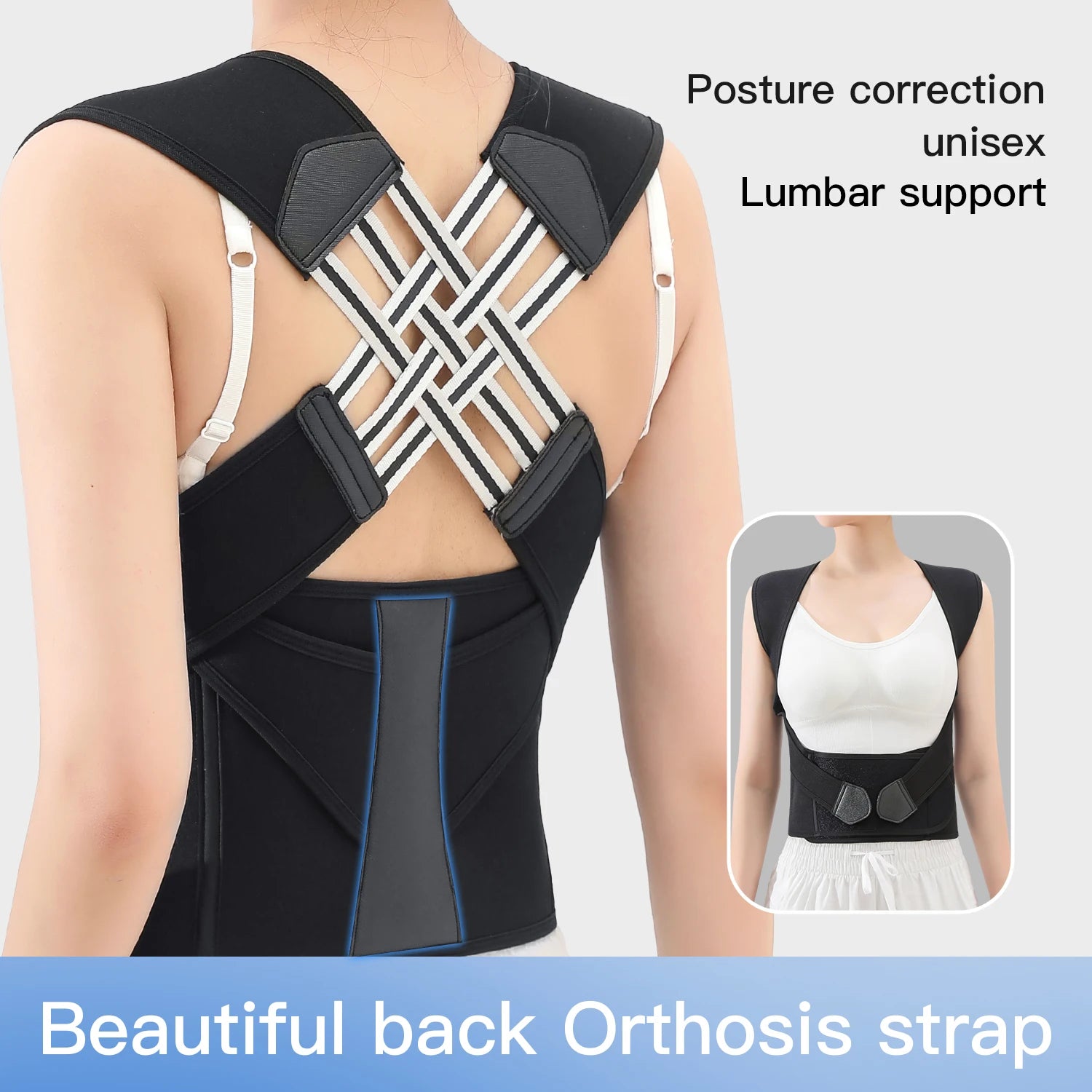 Back Support Brace – Bone Care & Posture Support for Daily Use